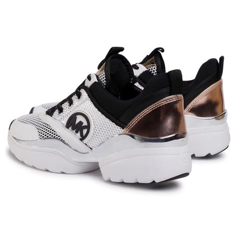 charlie trainer michael kors|MICHAEL Michael Kors CHARLIE TRAINER White / Black / Pink .